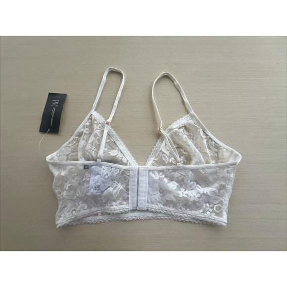 INC International Concepts Lace Bralette‎ White - Picture 3 of 3